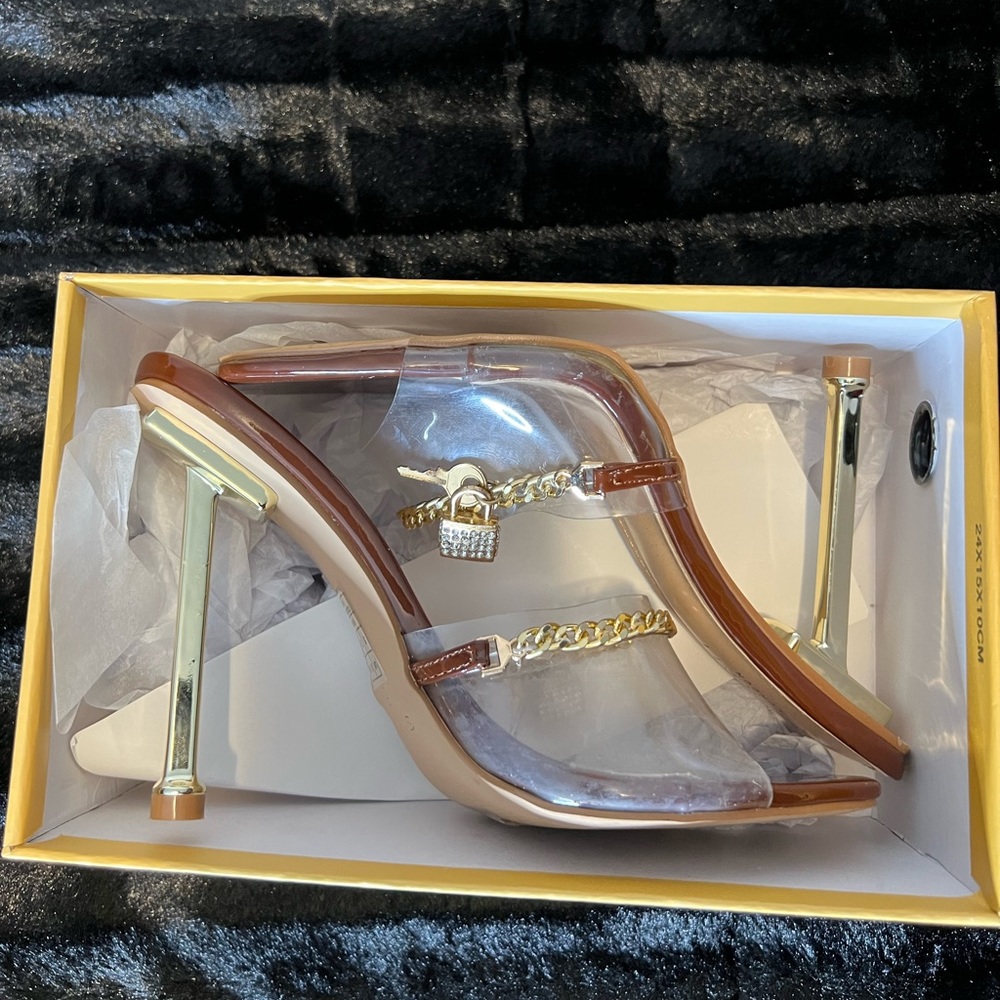 Brown simmi london high heels